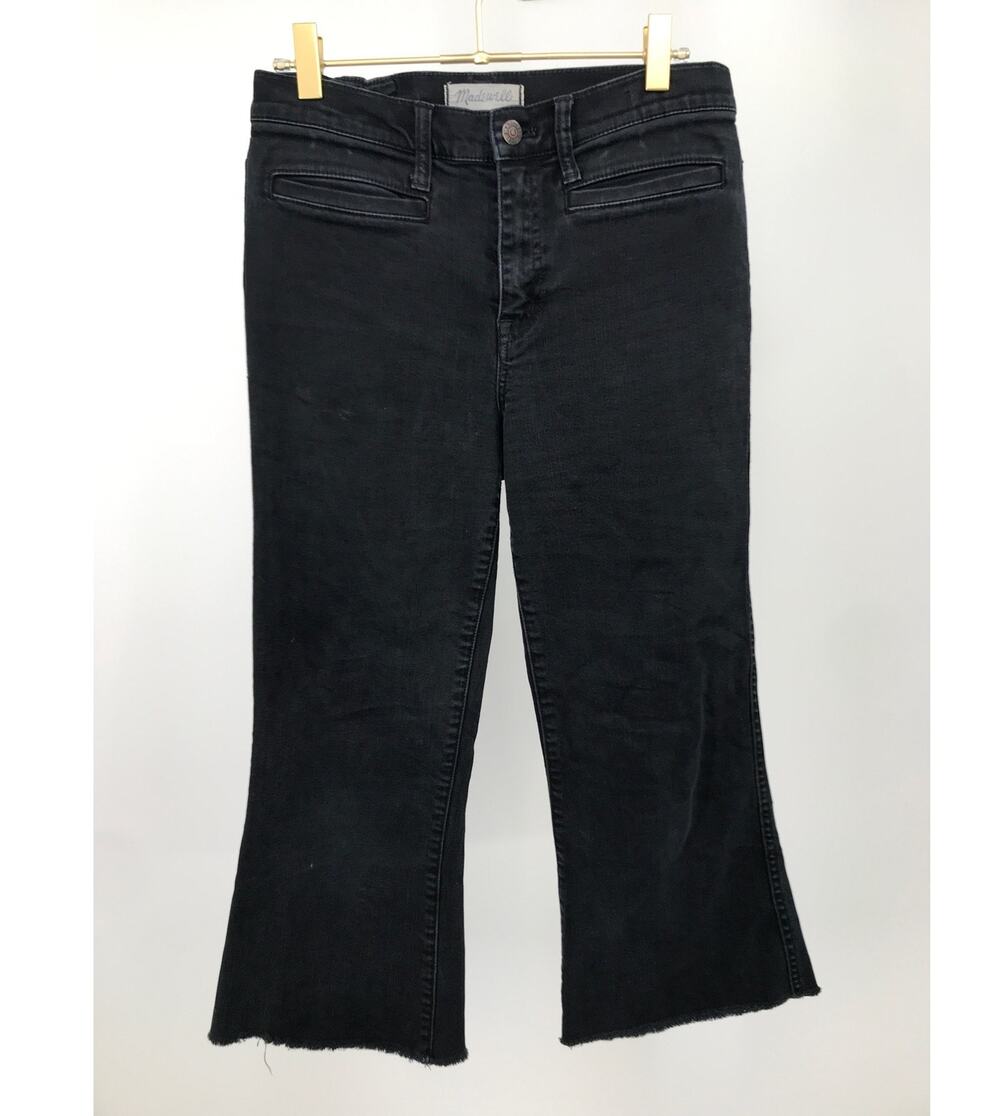 Madewell Black Wash Flea Market Flare Jeans Size 27